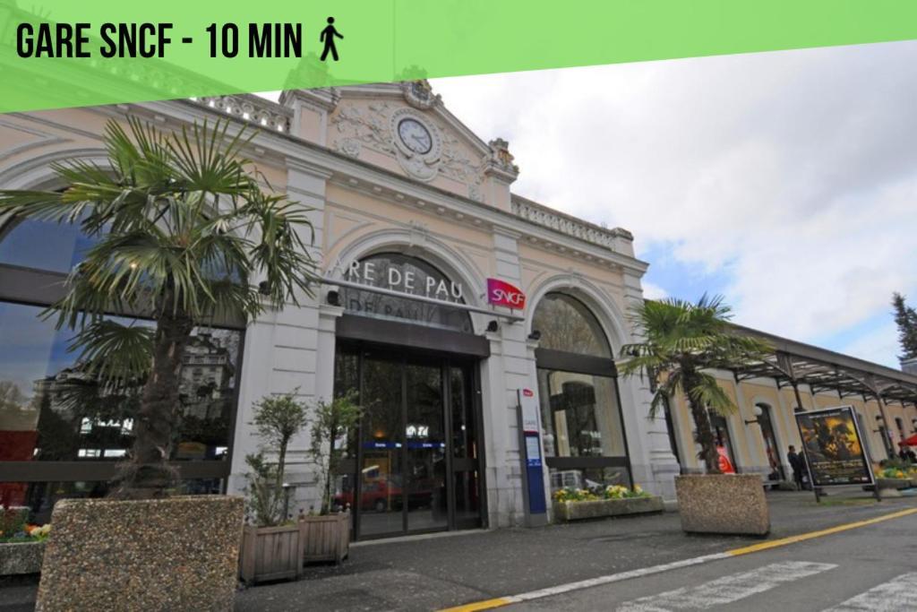 Ideal Pro - 10Min Gare - Hypercentre - Wifi - Longueduree Pau Eksteriør bilde